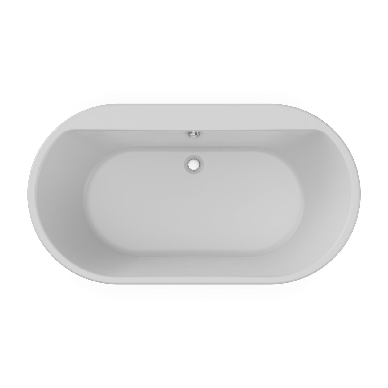 Maax Brioso 6636 AcrylX Freestanding Center Drain Bathtub