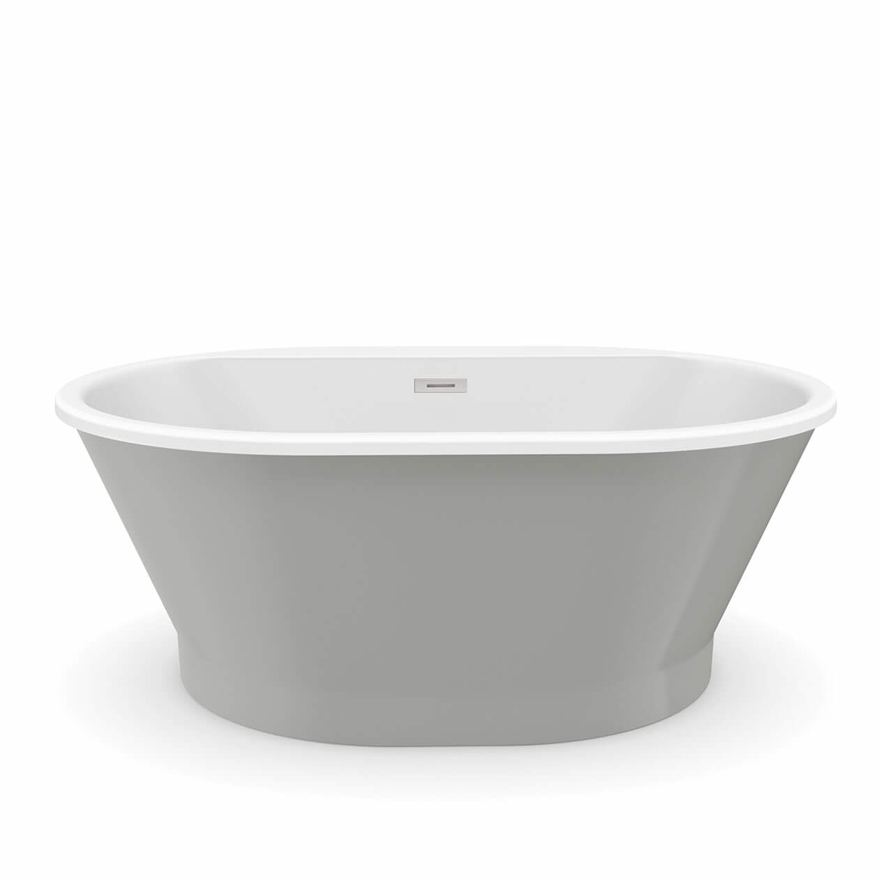 Maax Brioso 6636 AcrylX Freestanding Center Drain Bathtub