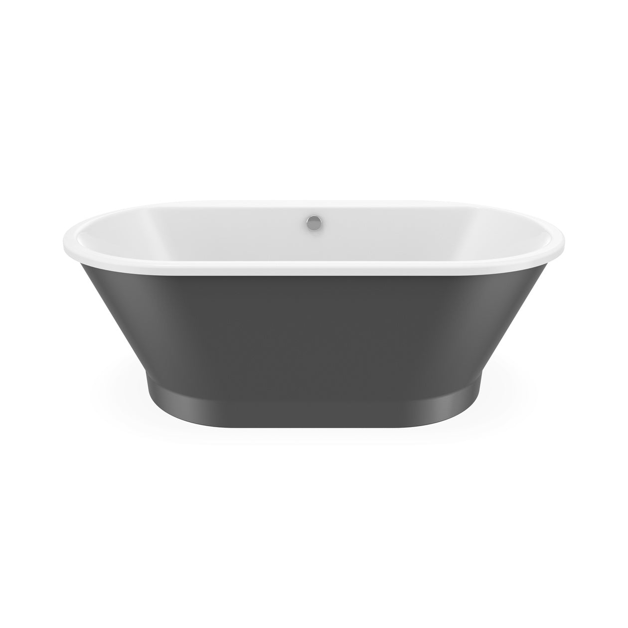 Maax Brioso 6636 AcrylX Freestanding Center Drain Bathtub