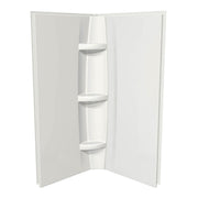 Maax 42 x 72 in. Acrylic Direct-to-Stud Two-Piece Shower Wall Kit