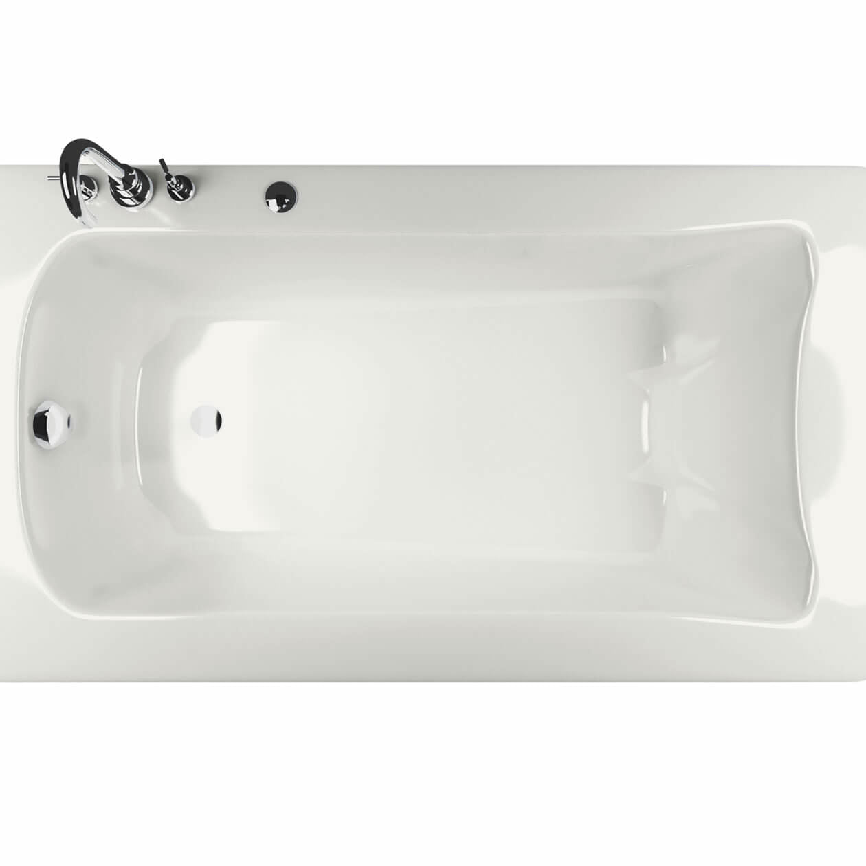 Maax Release 6036 Acrylic Drop-in Bathtub
