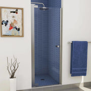 Maax Madono 24 ½-26 ½ x 67 in. 6 mm Pivot Shower Door for Alcove Installation with Clear glass in Chrome