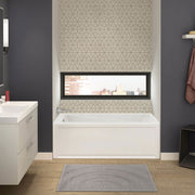 Maax New Town 6032 IFS Acrylic Alcove Left-Hand Drain 10 Microjets Bathtub
