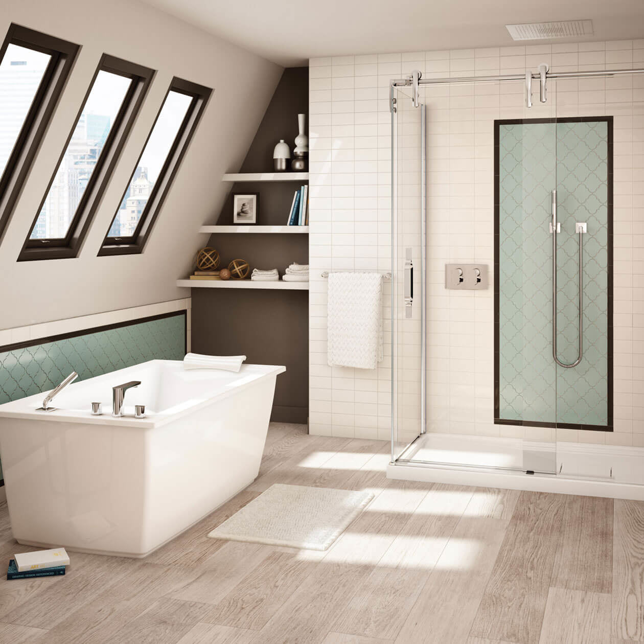 Maax Optik 6032 F Acrylic Freestanding End Drain Bathtub