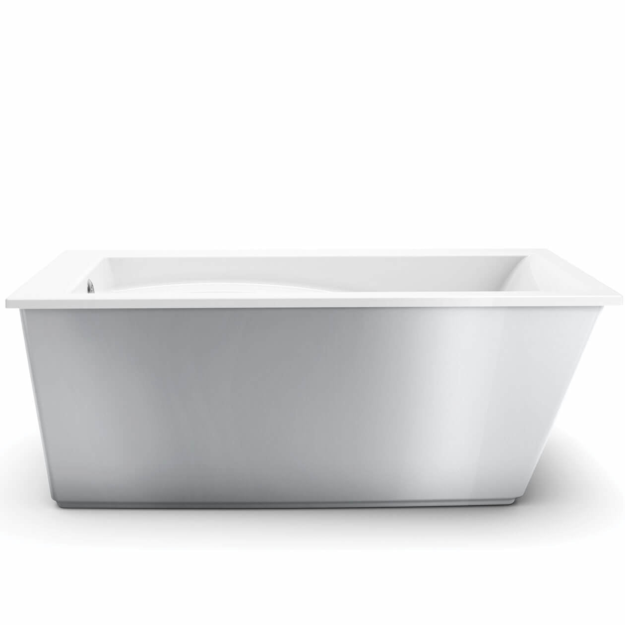 Maax Optik 6032 F Acrylic Freestanding End Drain Bathtub