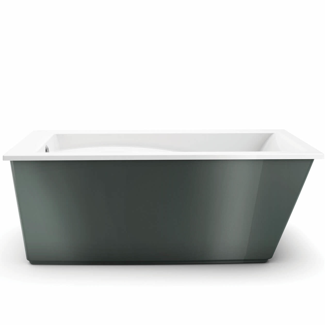 Maax Optik 6032 F Acrylic Freestanding End Drain Bathtub