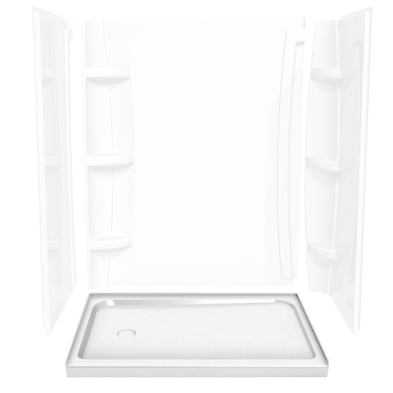 Maax Rectangular Base 6036 3 in. Acrylic Alcove Shower Base