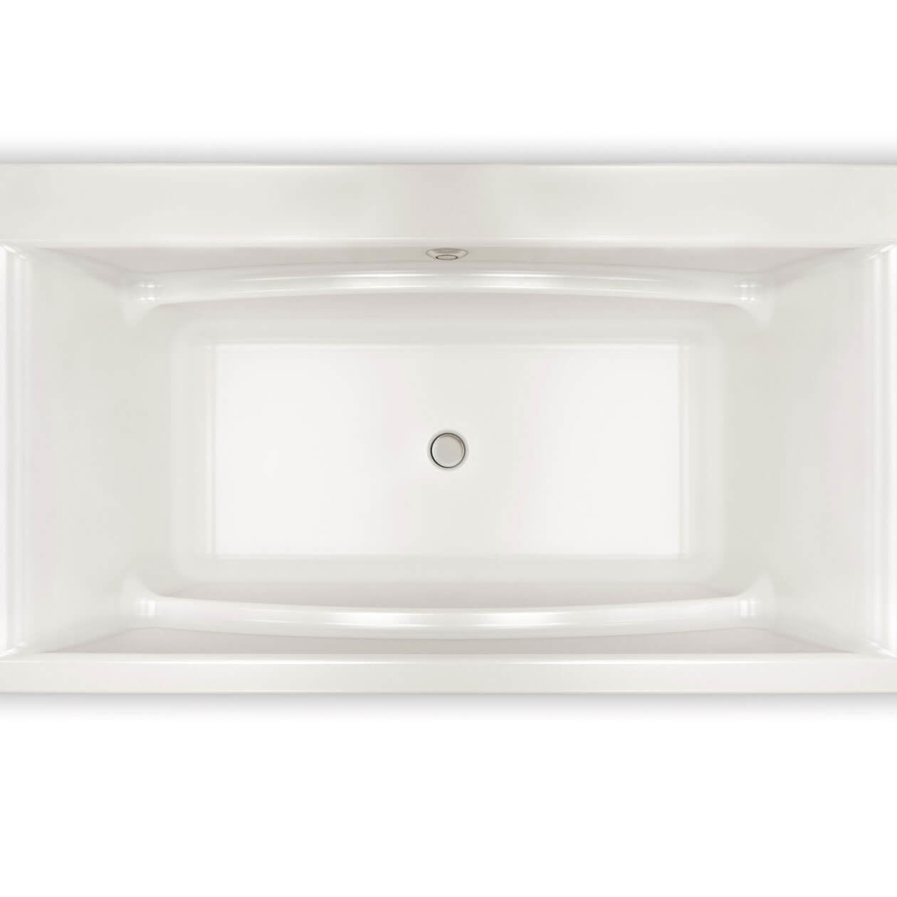 Maax Optik 6636 F Acrylic Freestanding Center Drain Bathtub