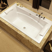 Maax Optik C 66 x 36 Acrylic Drop-in Center Drain Bathtub