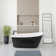 Maax Sax 6032 AcrylX Freestanding End Drain Bathtub