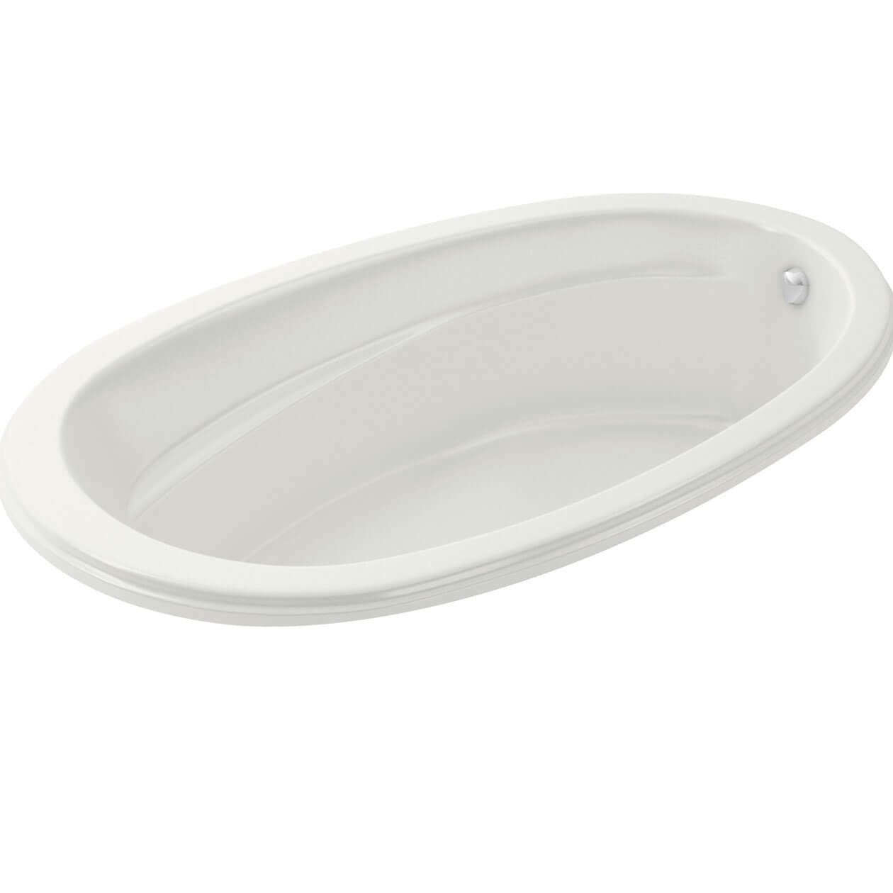 Maax Talma 7242 Acrylic Drop-in End Drain Bathtub