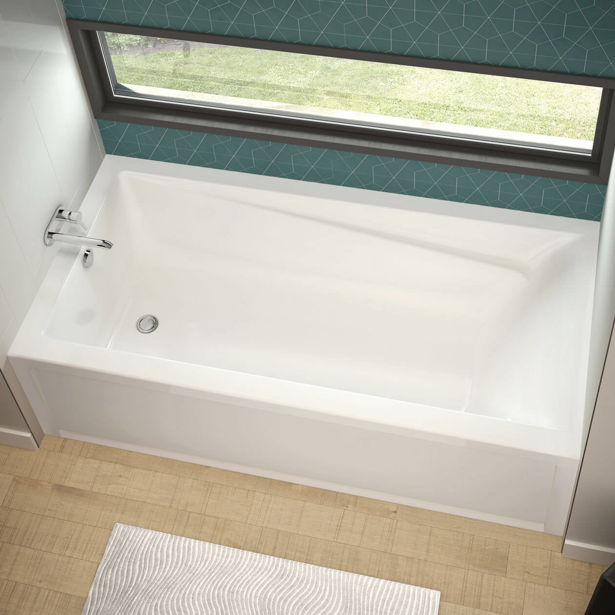 Maax Exhibit 7236 IFS Acrylic Alcove Bathtub