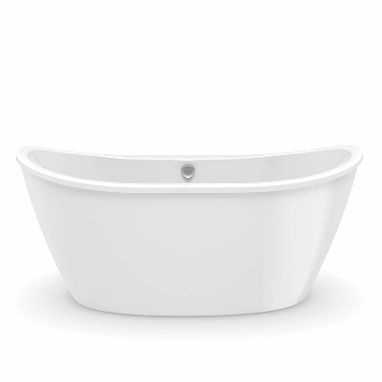 Maax Delsia 6032 AcrylX Freestanding Center Drain Bathtub