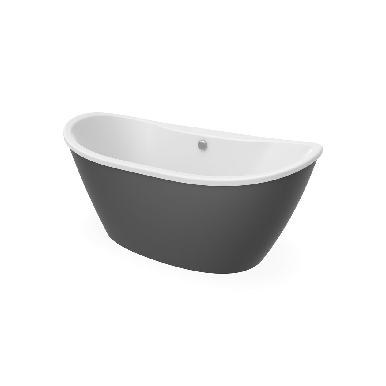 Maax Delsia 6032 AcrylX Freestanding Center Drain Bathtub