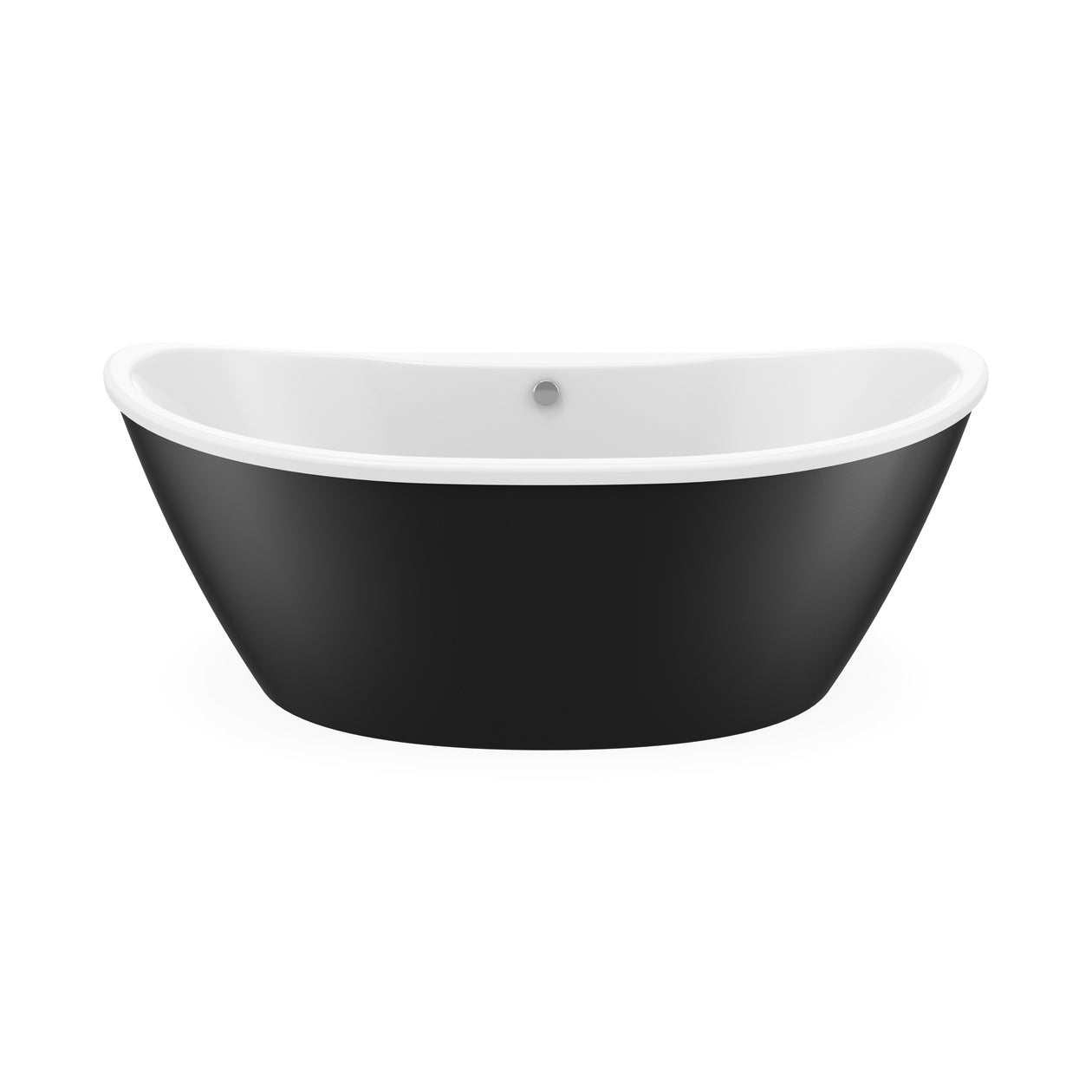Maax Delsia 6636 AcrylX Freestanding Center Drain Bathtub