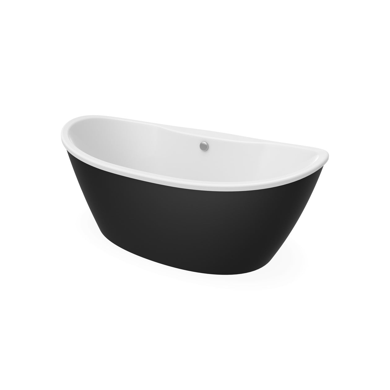 Maax Delsia 6636 AcrylX Freestanding Center Drain Bathtub
