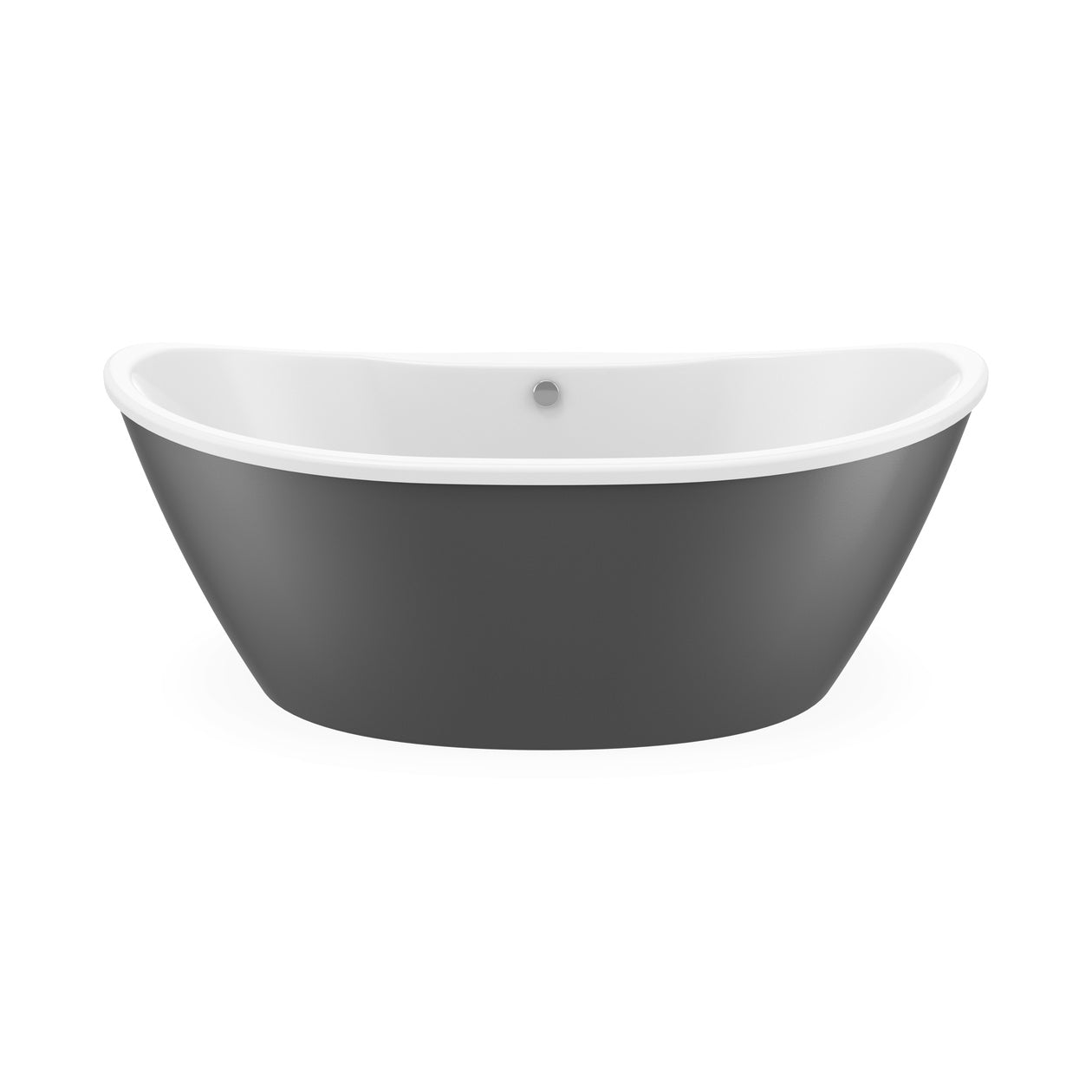 Maax Delsia 6636 AcrylX Freestanding Center Drain Bathtub