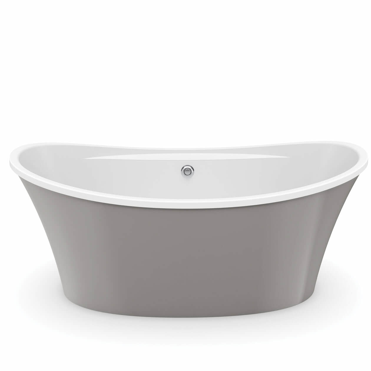Maax Ariosa 6636 Acrylic Freestanding Center Drain Bathtub