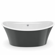 Maax Ariosa 6636 Acrylic Freestanding Center Drain Bathtub
