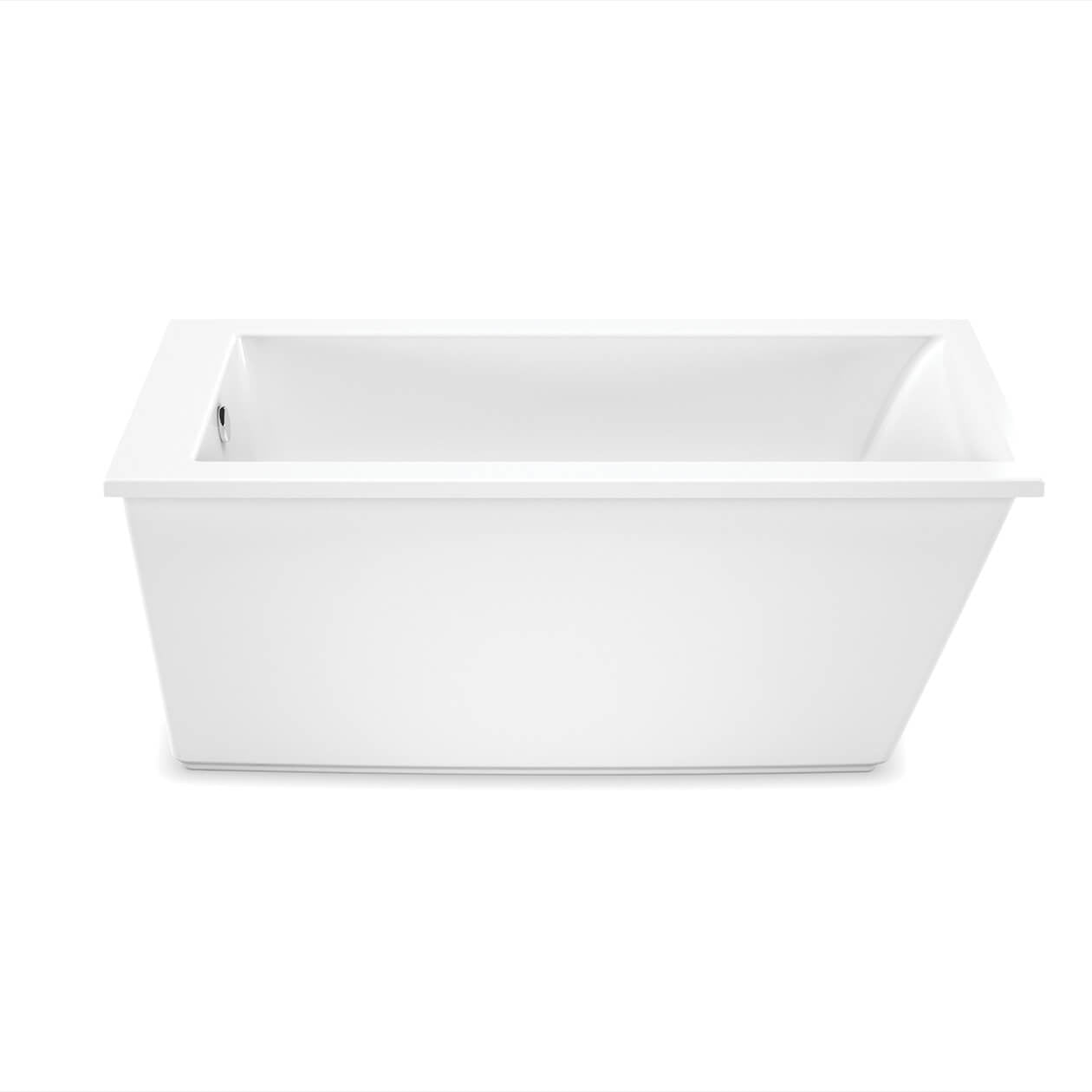 Maax Elinor 6032 AcrylX Freestanding End Drain Bathtub