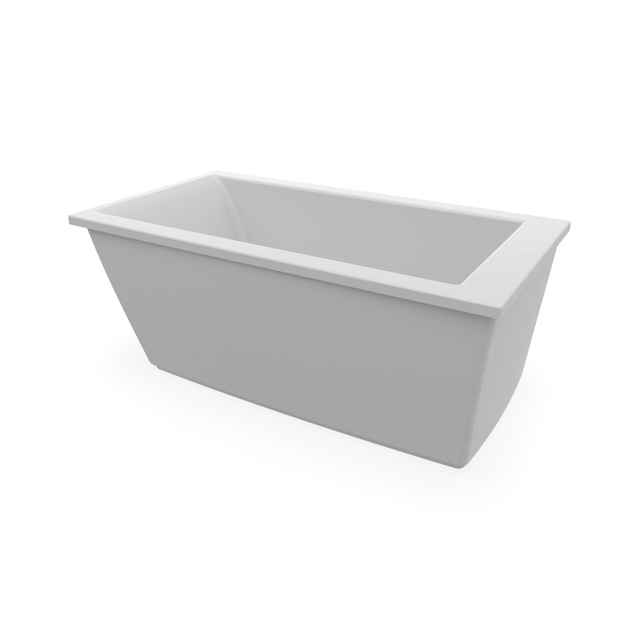 Maax Elinor 6032 AcrylX Freestanding End Drain Bathtub