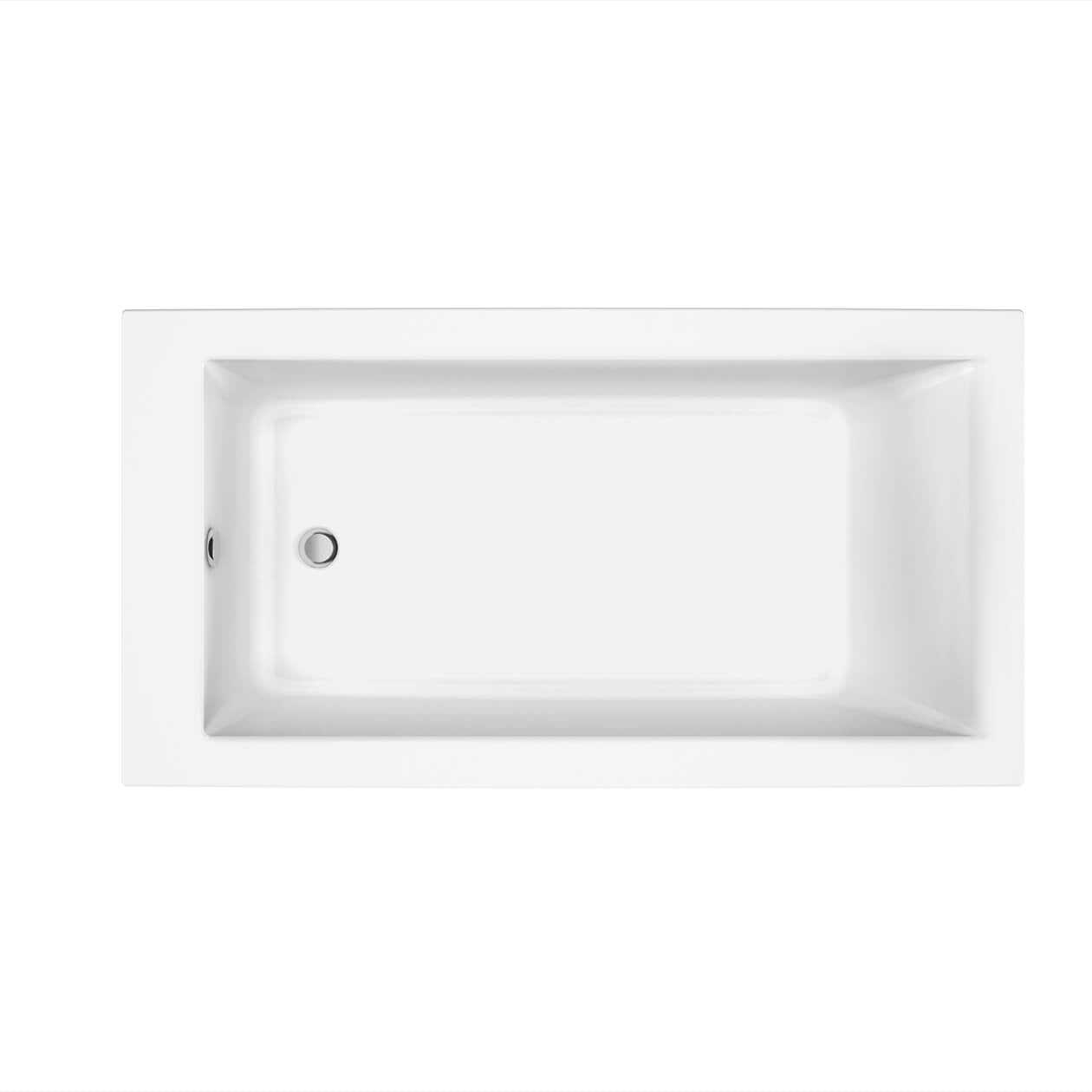 Maax Elinor 6032 AcrylX Freestanding End Drain Bathtub
