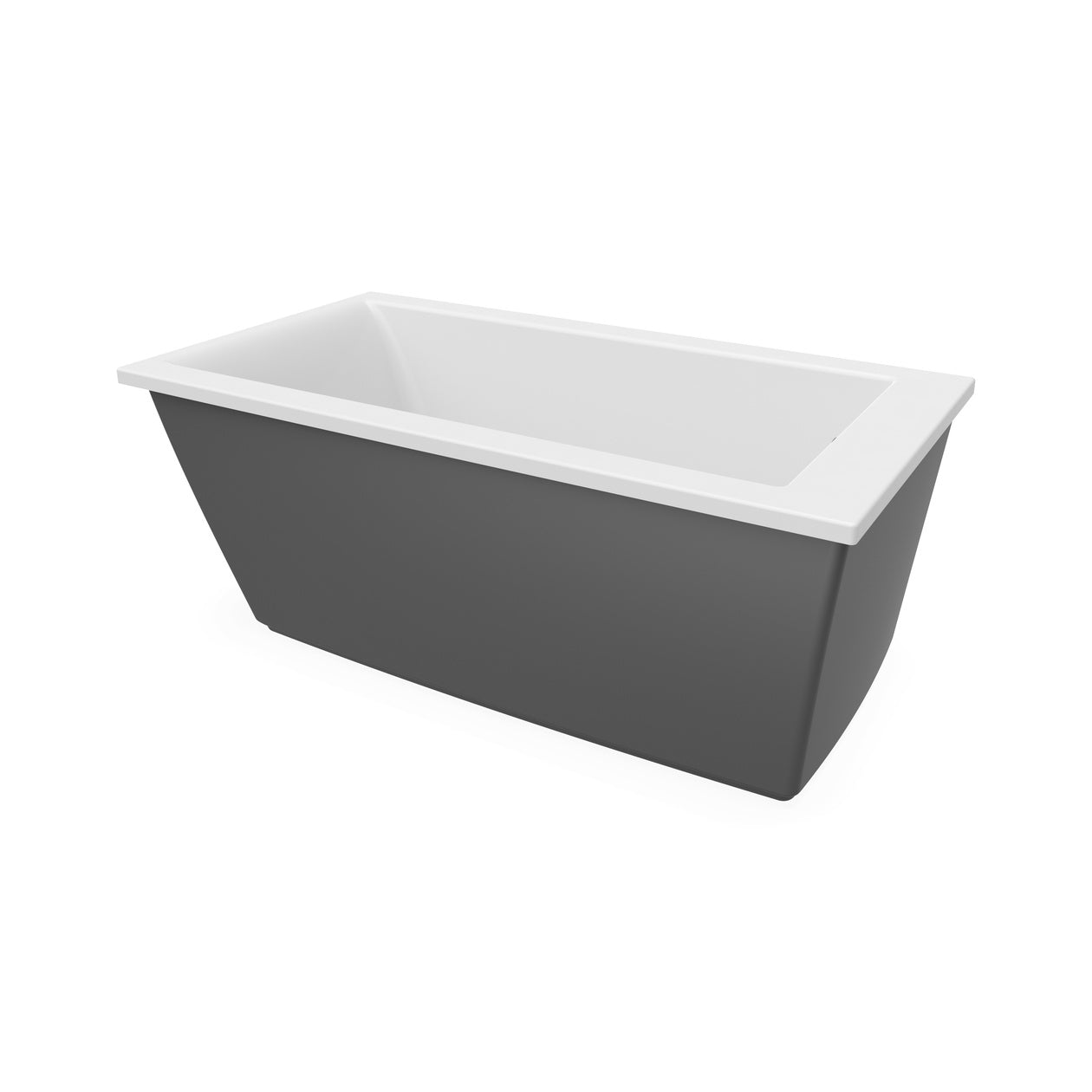 Maax Elinor 6032 AcrylX Freestanding End Drain Bathtub