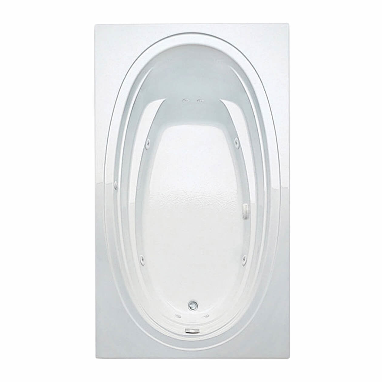 Maax Panaro 7242 Acrylic Drop-in Bathtub