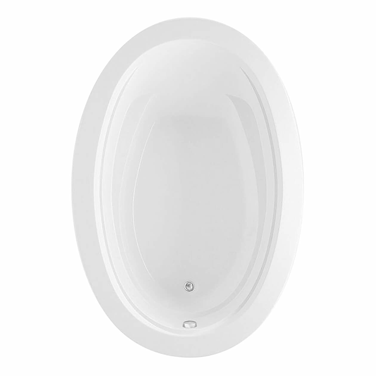 Maax Arno 6040 Acrylic Drop-in End Drain Bathtub