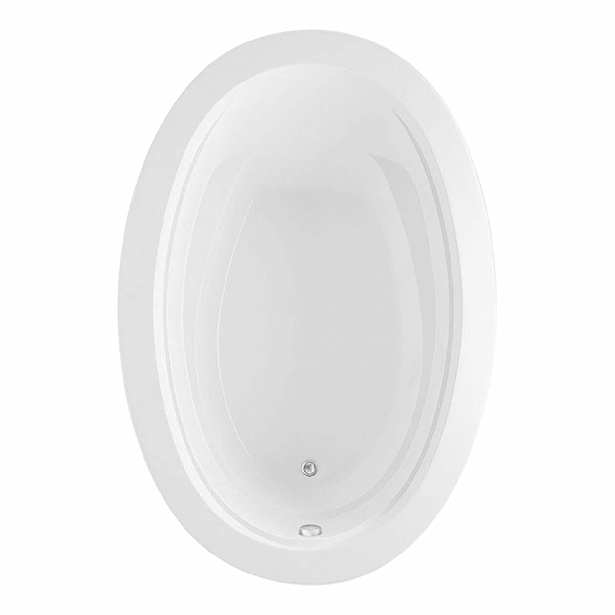 Maax Arno 7242 Acrylic Drop-in End Drain Bathtub