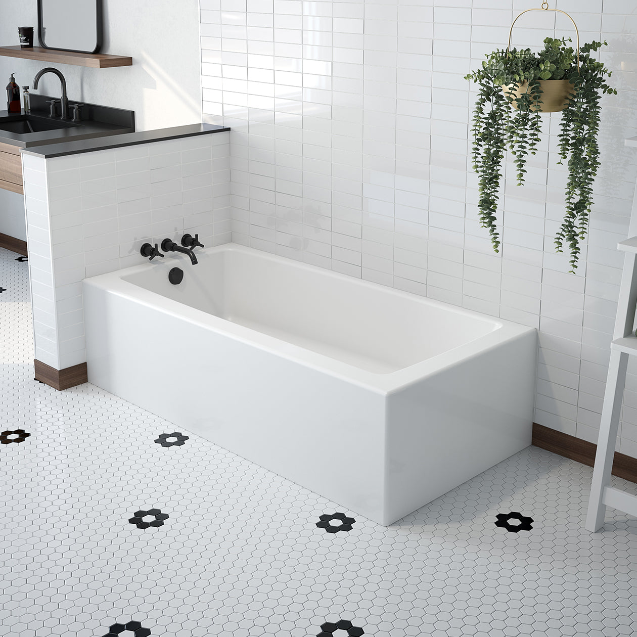 Maax Mackenzie Corner Access 6030 AcrylX Corner Bathtub