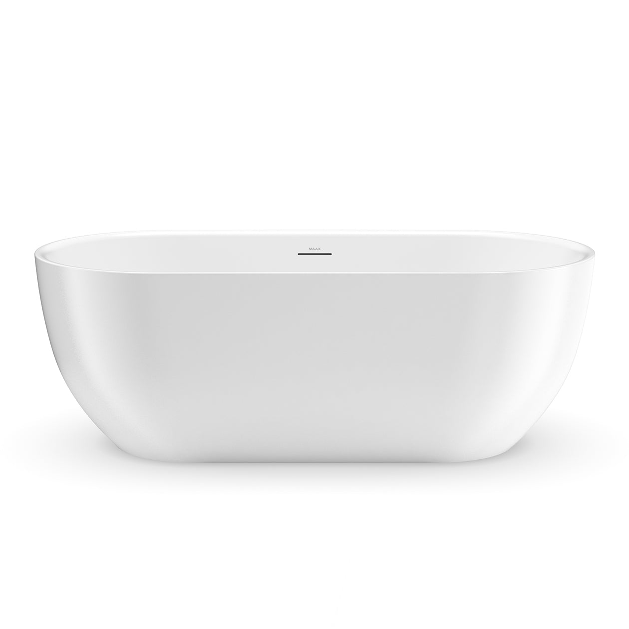 Maax Tosca 6732 Acrylic Freestanding Center Drain Bathtub