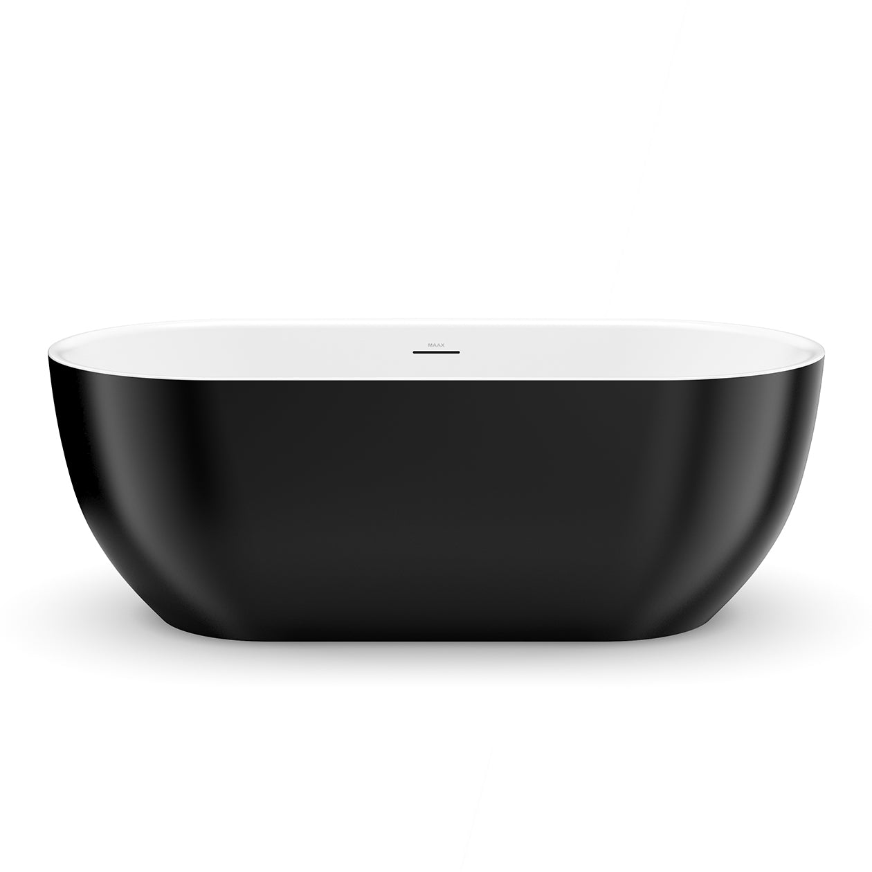 Maax Tosca 6732 Acrylic Freestanding Center Drain Bathtub
