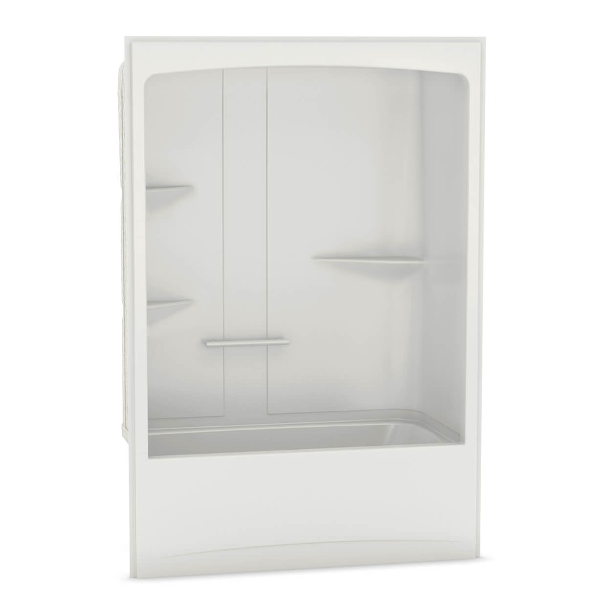 Maax Allia TSR-6032 AFR Acrylic Alcove One-Piece Tub Shower