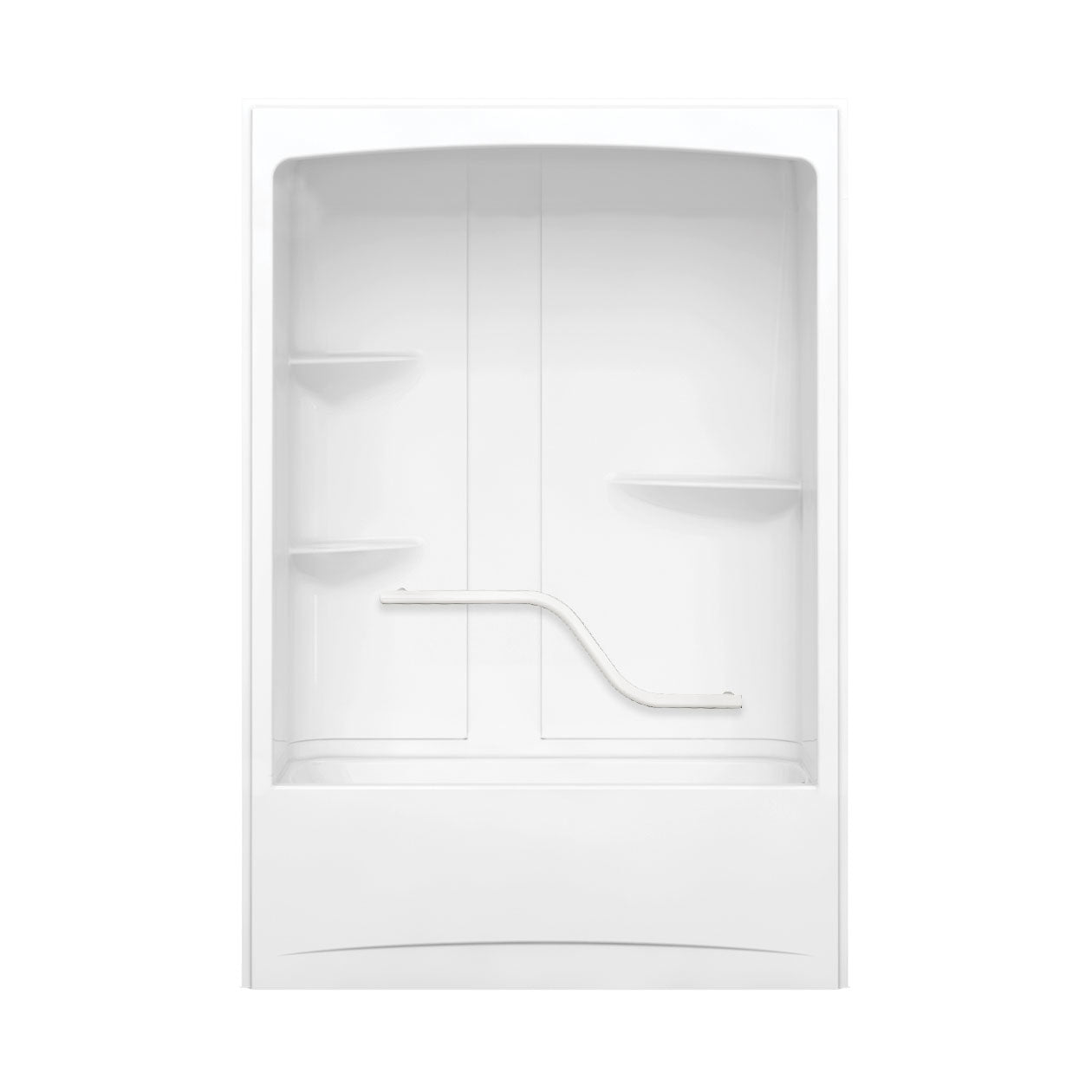Maax Allia TSR-6032 AFR Acrylic Alcove One-Piece Tub Shower