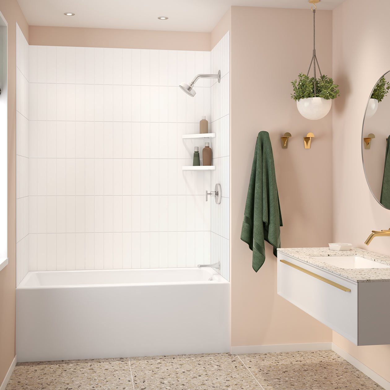 Maax Versaline 60 in. Alcove Wall Kit - Vertical