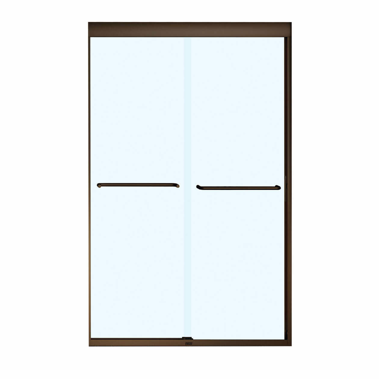 Maax Kameleon 43-47 x 71 in. 8 mm Bypass Shower Door for Alcove Installation with Clear glass