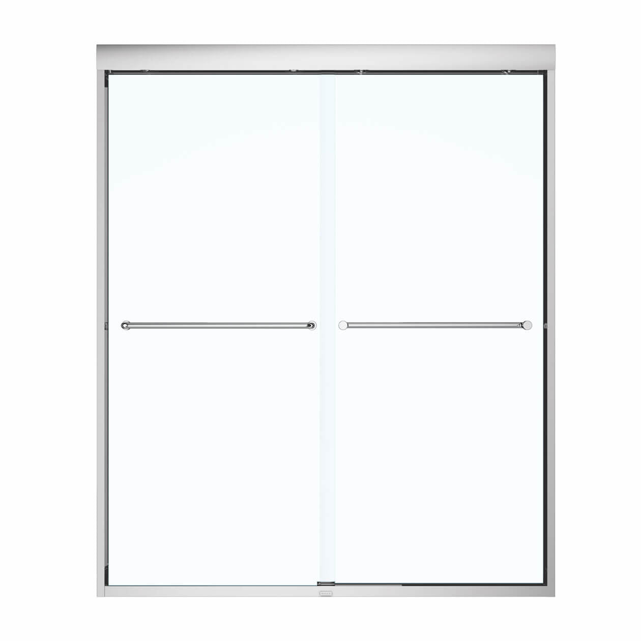 Maax Kameleon 55-59 x 71 in. 8 mm Bypass Shower Door for Alcove Installation with Clear glass