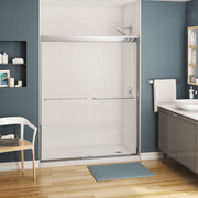 Maax Kameleon 55-59 x 71 in. 8 mm Bypass Shower Door for Alcove Installation with Clear glass
