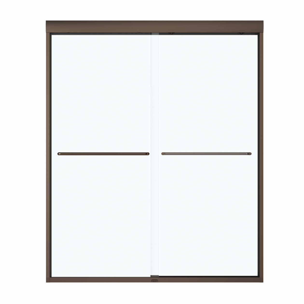 Maax Kameleon 55-59 x 71 in. 8 mm Bypass Shower Door for Alcove Installation with Clear glass