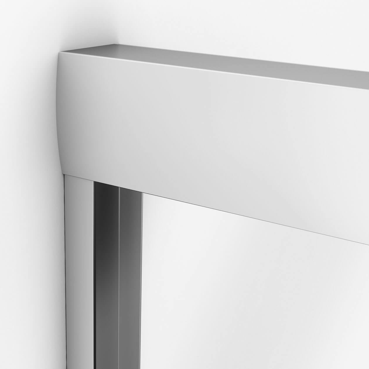 Maax Kameleon SC 51-55 x 57 in. 6 mm Bypass Tub Door for Alcove Installation with Clear glass