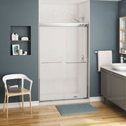 Maax Kameleon SC 40-44 x 71 in. 6 mm Bypass Shower Door for Alcove Installation with Clear glass in Chrome