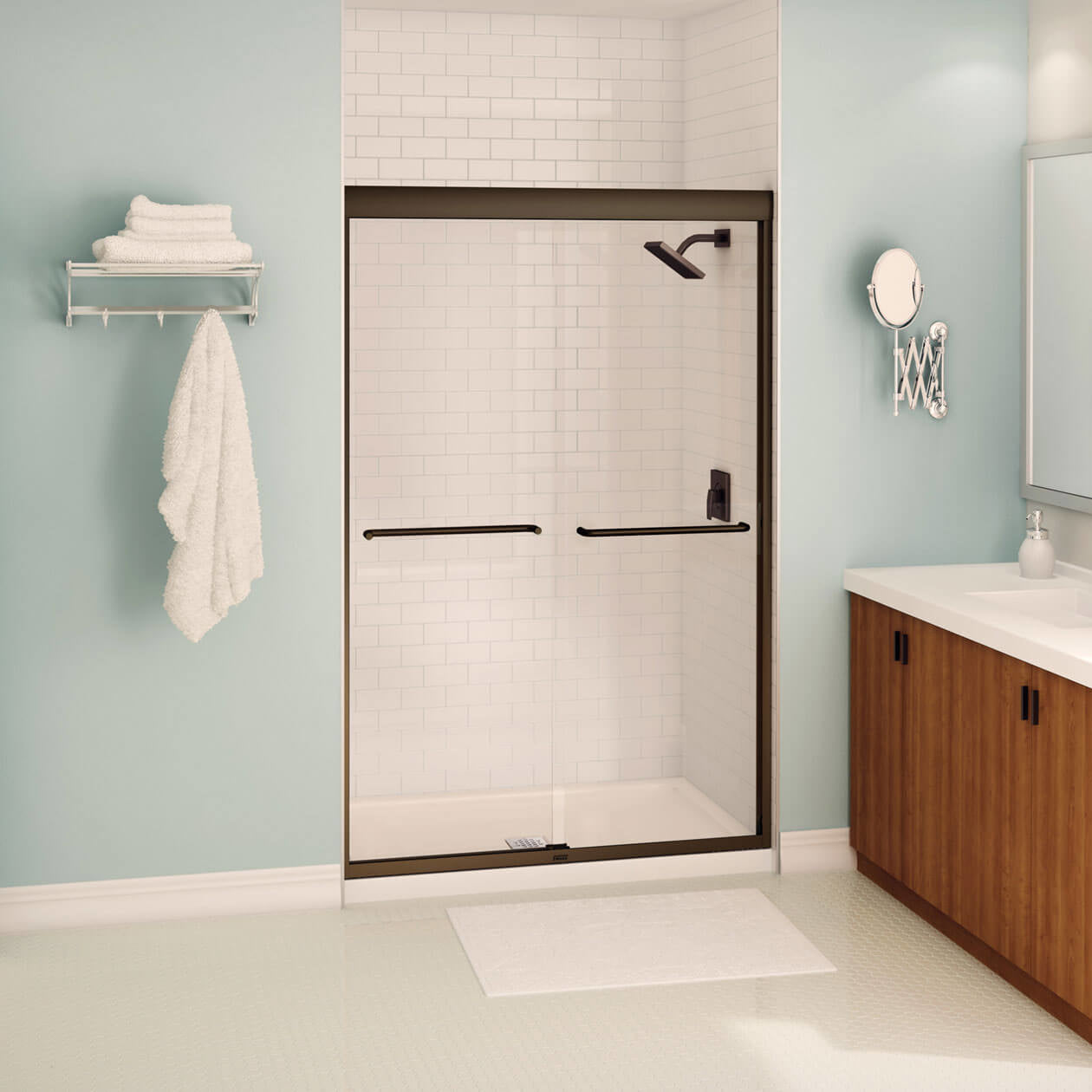 Maax Kameleon SC 43-47 x 71 in. 6 mm Bypass Shower Door