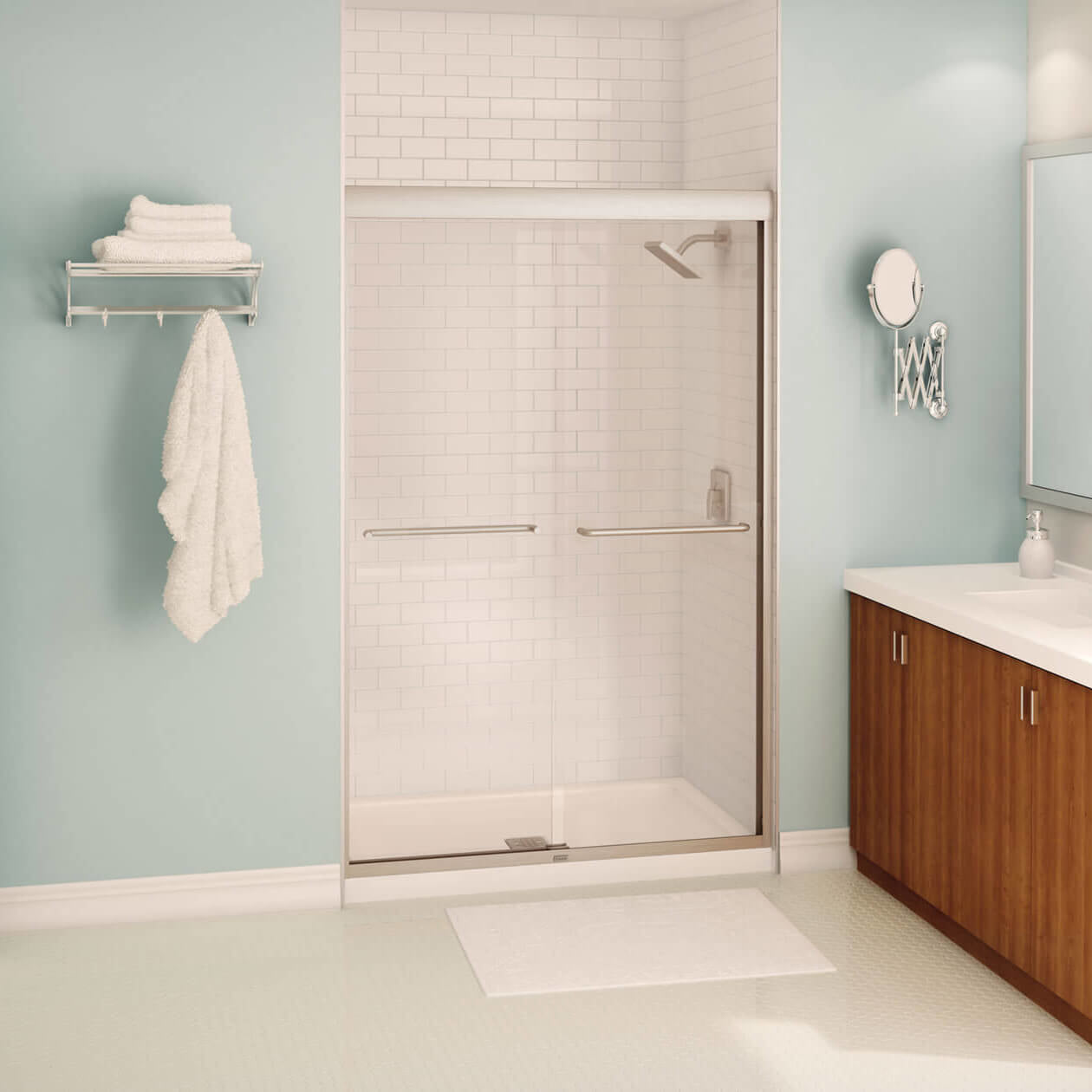 Maax Kameleon SC 43-47 x 71 in. 6 mm Bypass Shower Door