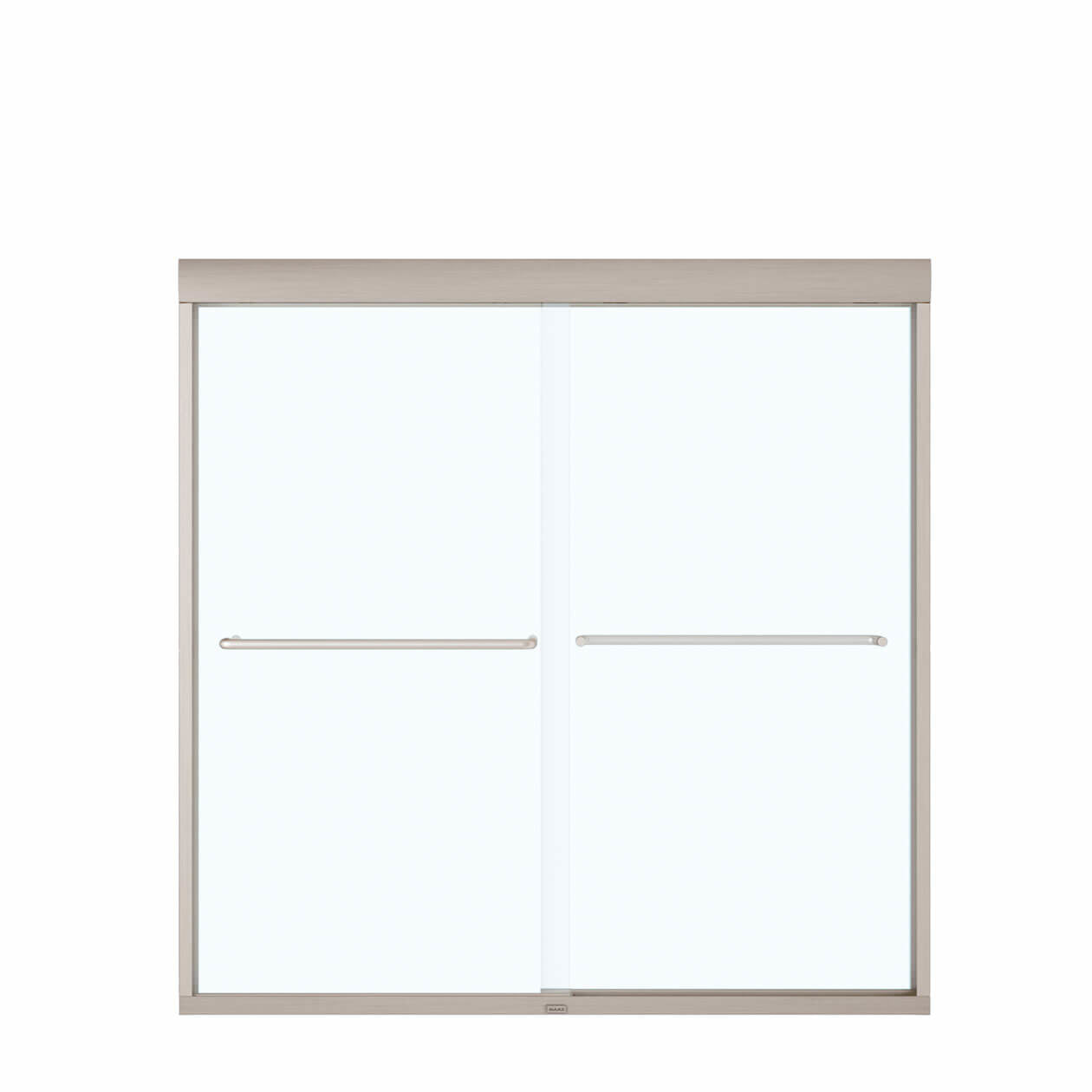 Maax Kameleon SC 55-59 x 57 in. 8 mm Bypass Tub Door for Alcove Installation with Clear glass