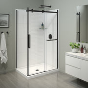 Maax Halo Pro 48 x 36 x 78 3/4 in. 8mm Sliding Shower Door with Towel Bar