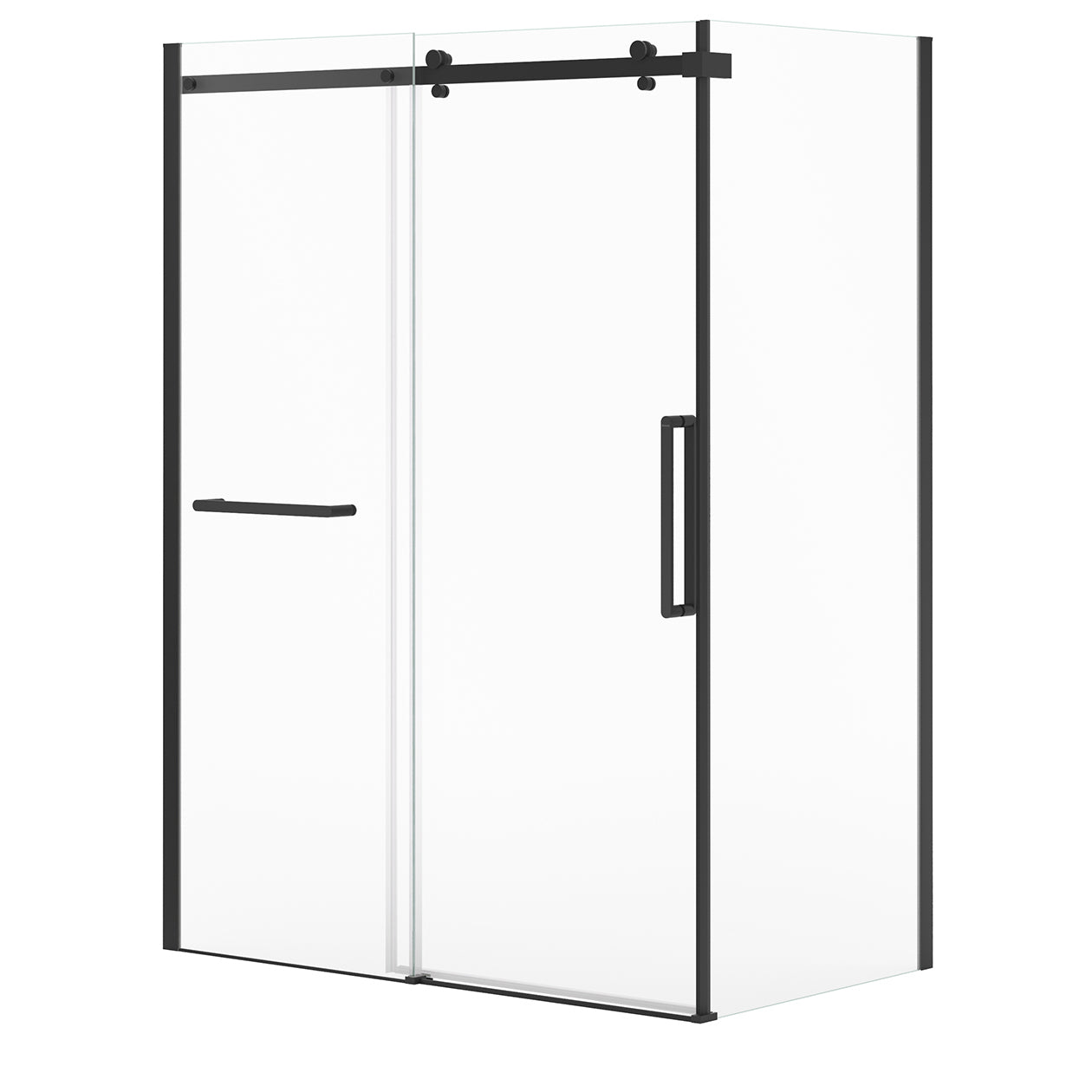 Maax Halo Pro 60 x 36 x 78 3/4 in. 8mm Sliding Shower Door with Towel Bar