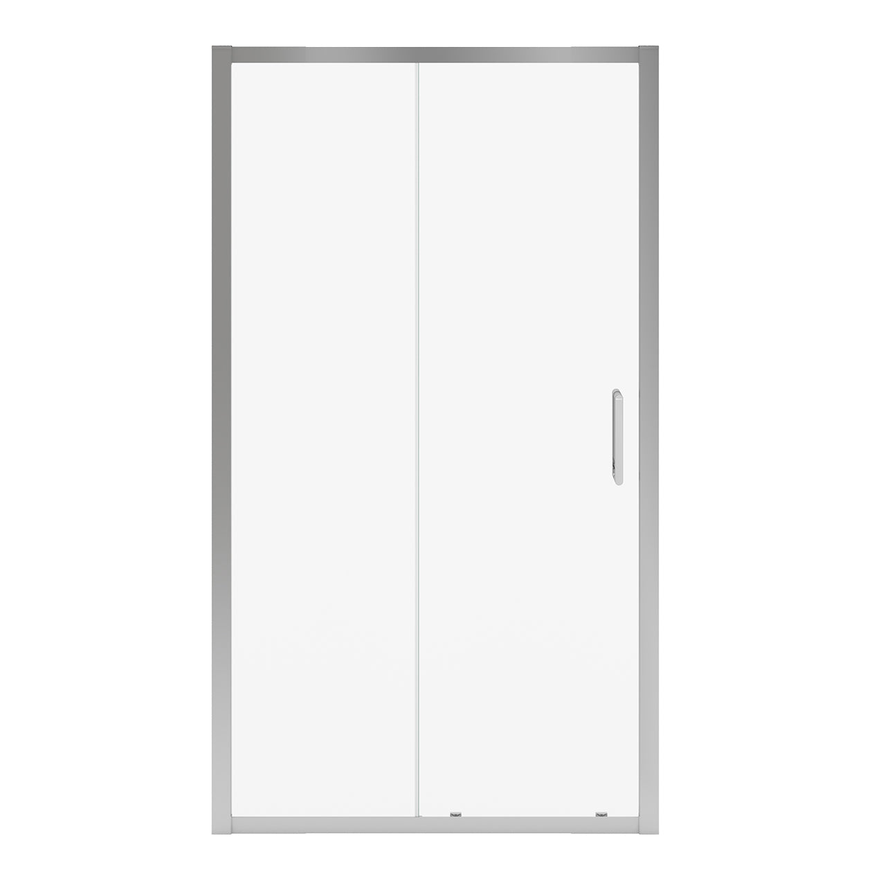 Maax Connect Pro 43 ½-45 x 76 in. 6mm Sliding Shower Door for Alcove Installation with Clear glass