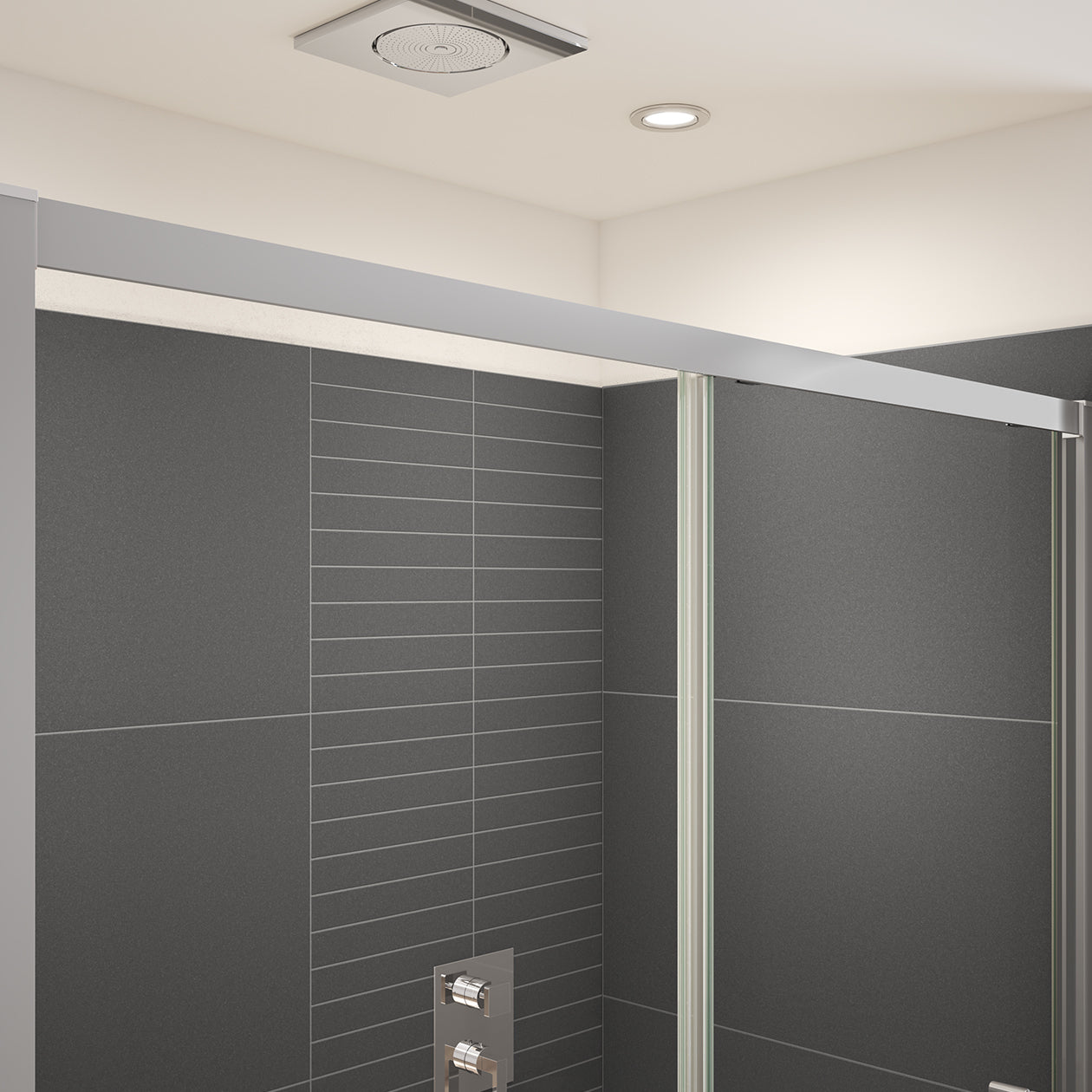 Maax Connect Pro 57-58 ½ x 76 in. 6mm Sliding Shower Door for Alcove Installation with Clear glass