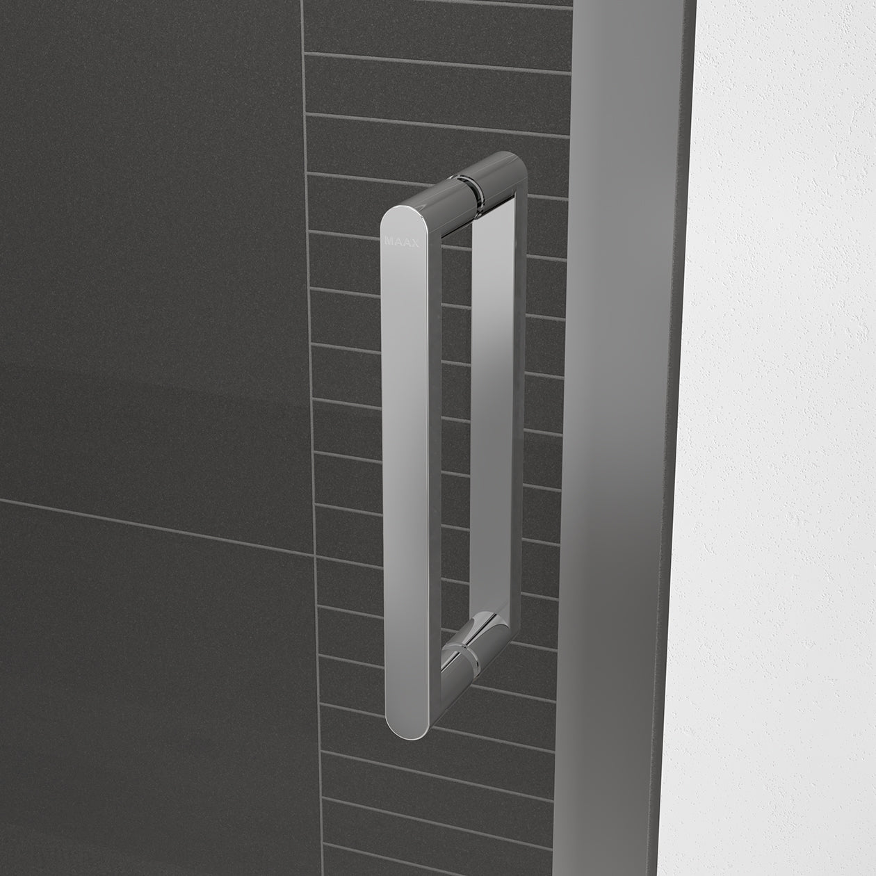 Maax Connect Pro 57-58 ½ x 76 in. 6mm Sliding Shower Door for Alcove Installation with Clear glass